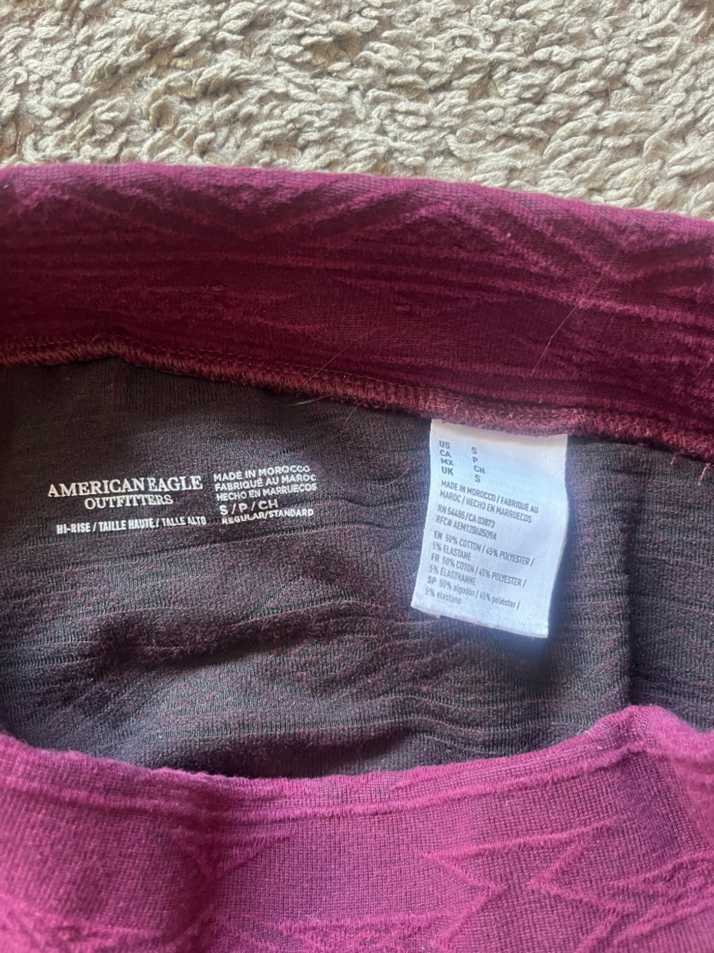 American Eagle patterned leggings - Picture 3 of 3